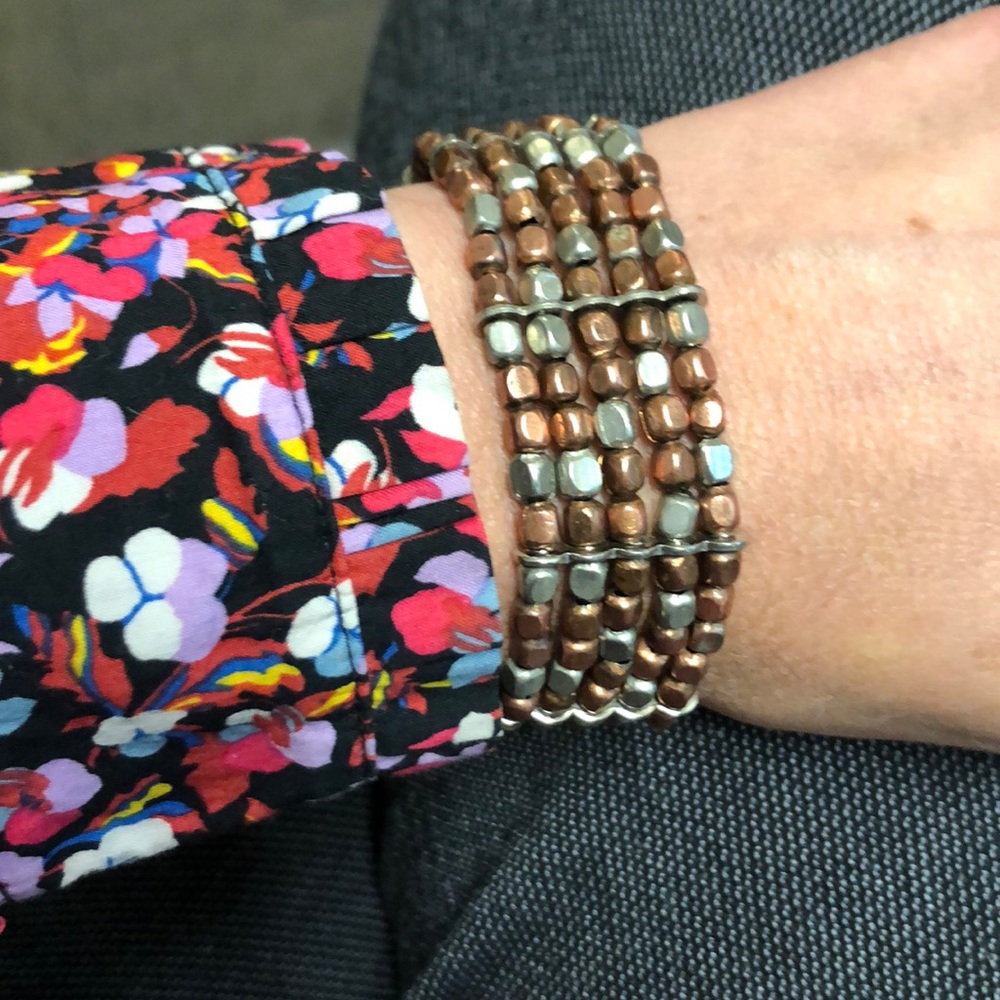 Beautiful copper bracelet